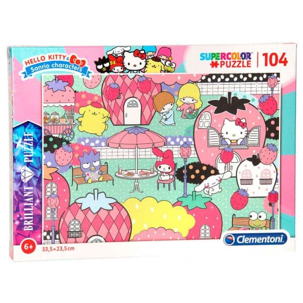 Clementoni Puzzle Brilliant Hello Kitty 104pzs - 8005125201723