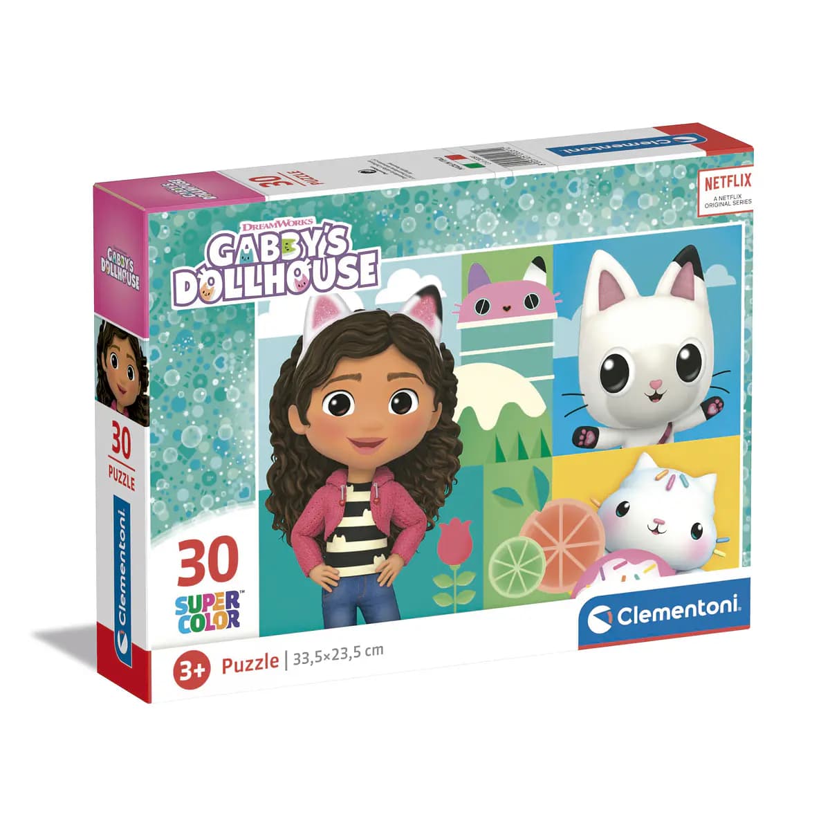 Clementoni Puzzle Gabby's Doll House Supercolor 30 Peças - 20281