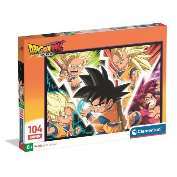 Clementoni Puzzle Super Dragon Ball Daima 104 Peças - 25096