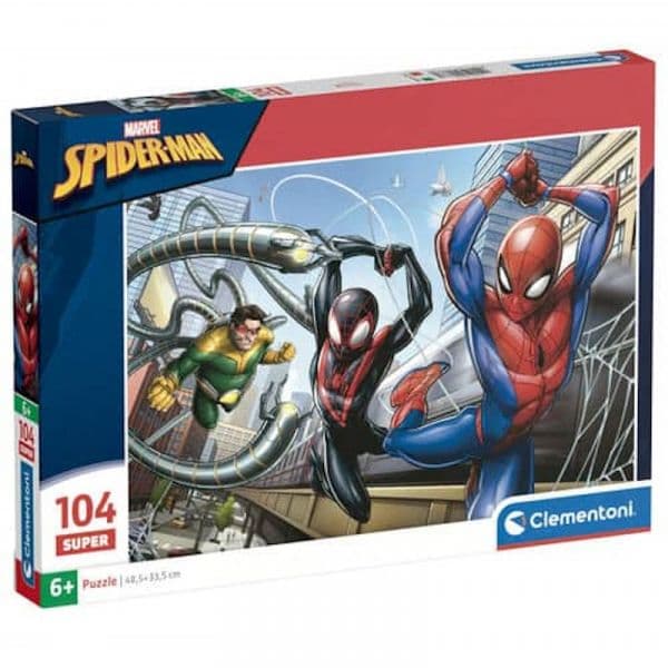 Clementoni Puzzle 104 peças do Homem Aranha