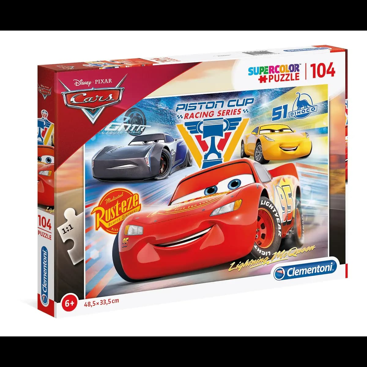 Clementoni Cars 3 Puzzle de 104 Peças - 27072