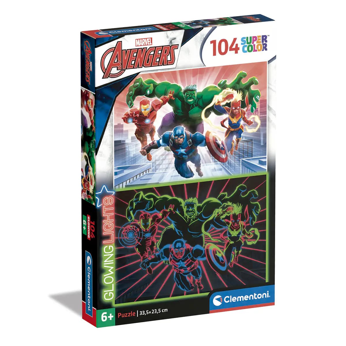 Clementoni Puzzle Marvel Avengers 104 Peças