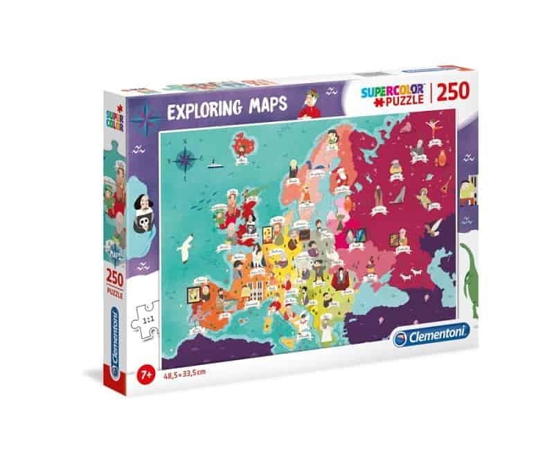 Clementoni Puzzle 250 Peças - Great People in Europe - 29061