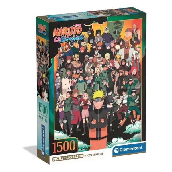 Clementoni Puzzle Naruto Shippuden 1500 Peças