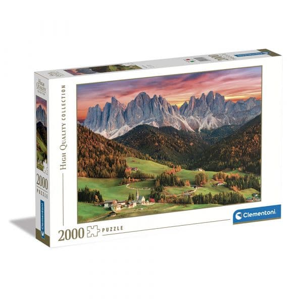 Clementoni Puzzle Val Di Funes 2000 Peças - 32570