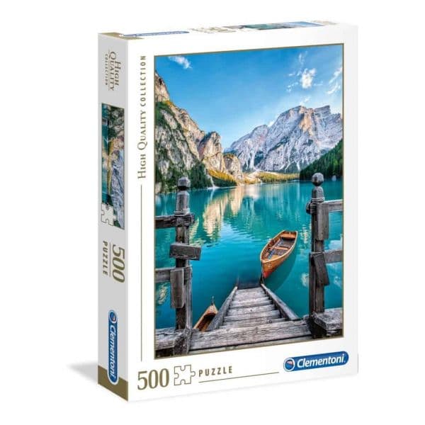 Clementoni Puzzle 500 Peças - Braies Lake - 35039