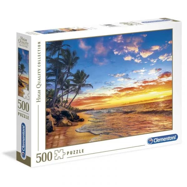 Clementoni Puzzle 500 Peças - Paradise Beach - 35058