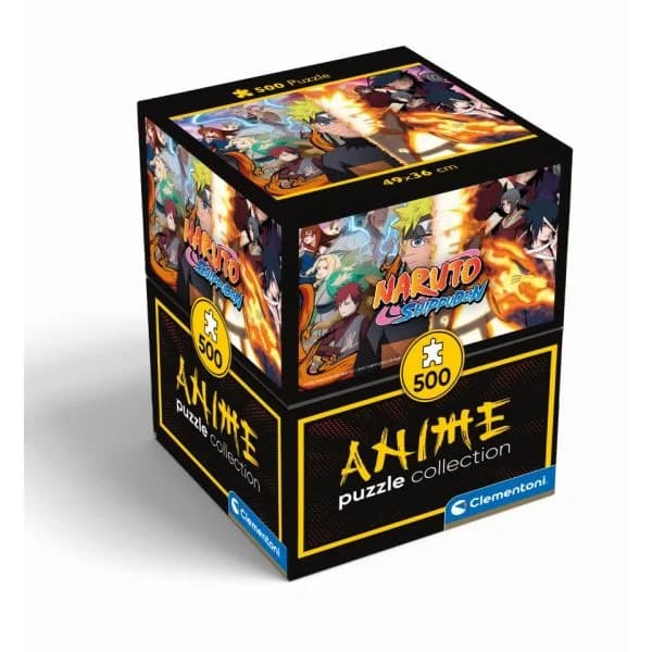 Clementoni Puzzle Naruto Anime - Cube 500 Peças - 35516