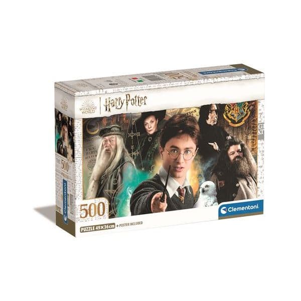Clementoni Puzzle Compact: Harry Potter 500 Peças