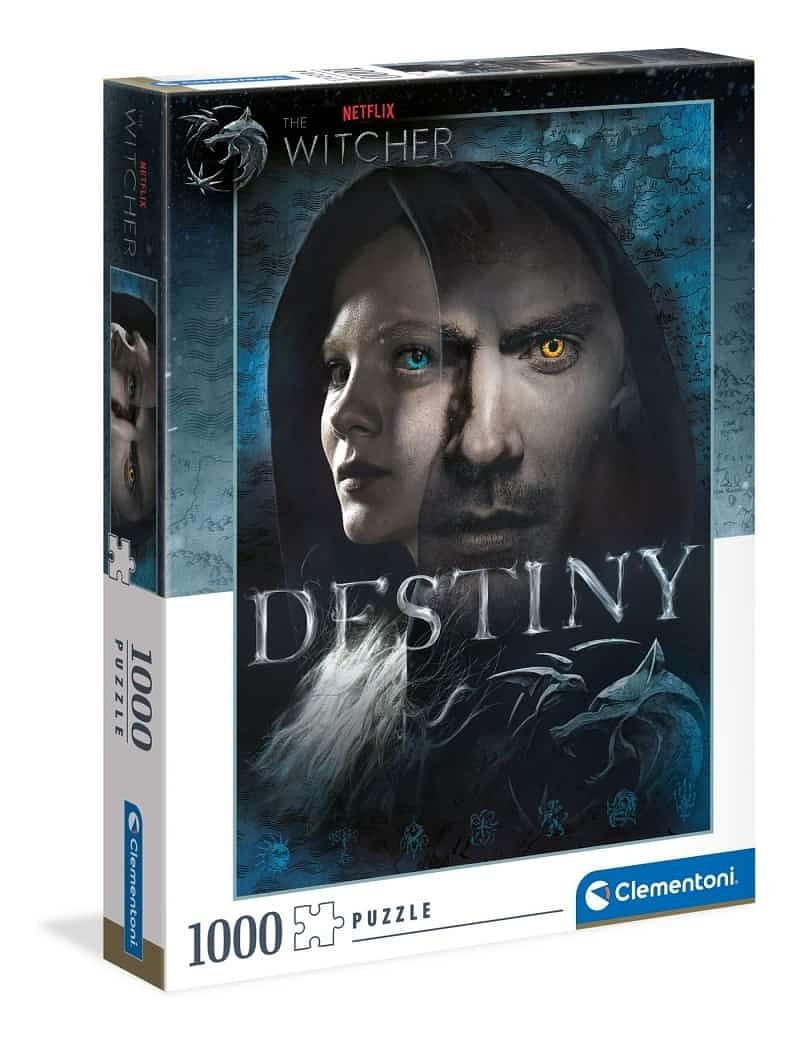Clementoni - Puzzle 1000 Peças - The Witcher - 39591
