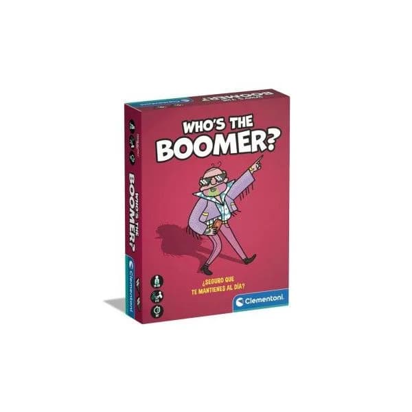 Clementoni Jogo de Cartas Whos The Boomer Espanhol