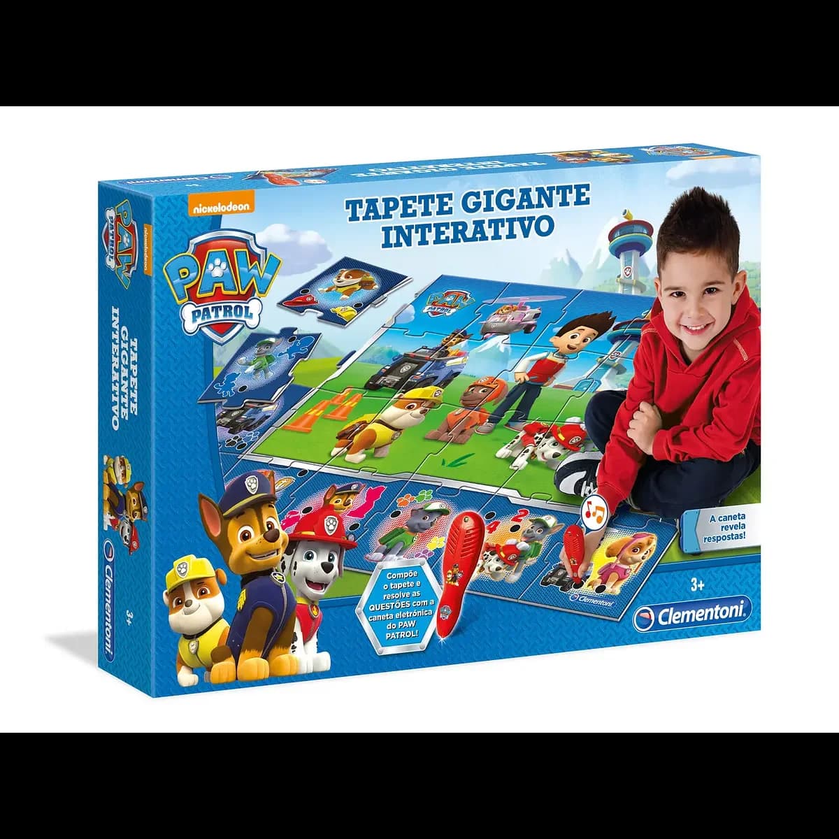Clementoni Tapete Gigante Interativo Patrulha Pata - 67254