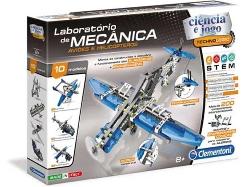 Clementoni Laboratório de Mecânica Aviões e Helicópteros - 67278