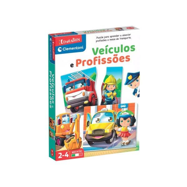 Clementoni Veículos e Profissões