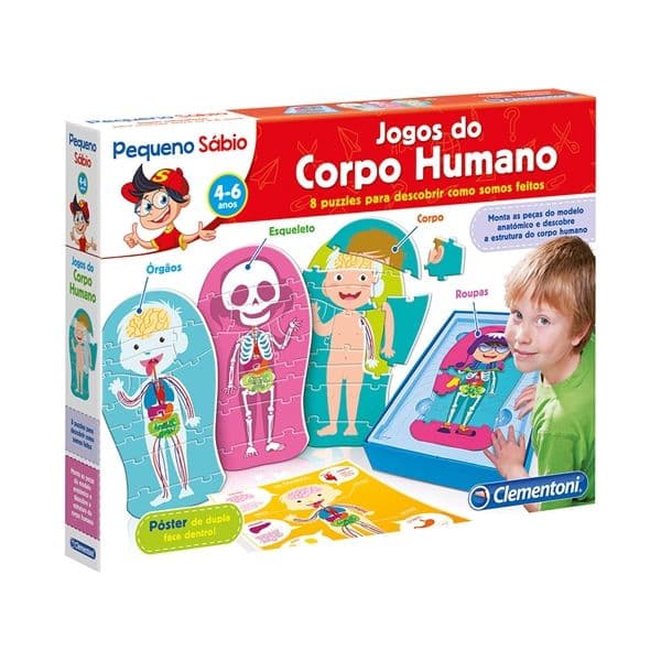 Clementoni Jogo Corpo Humano - 67522