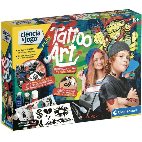 Clementoni Ciência e Jogo - Tattoo Art