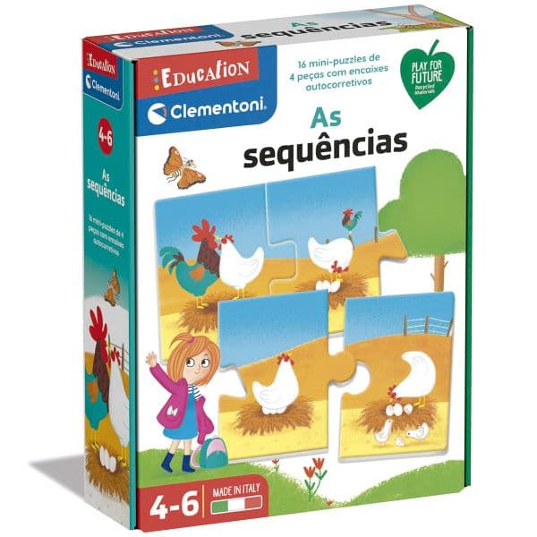 Clementoni Jogo Educativo Sequências - 67757
