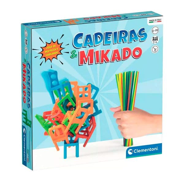 Clementoni Jogo Cadeiras & Mikado