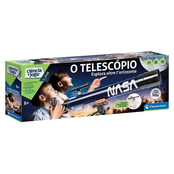 Clementoni Kit Ciência & Jogo - O Telescópio - 67784
