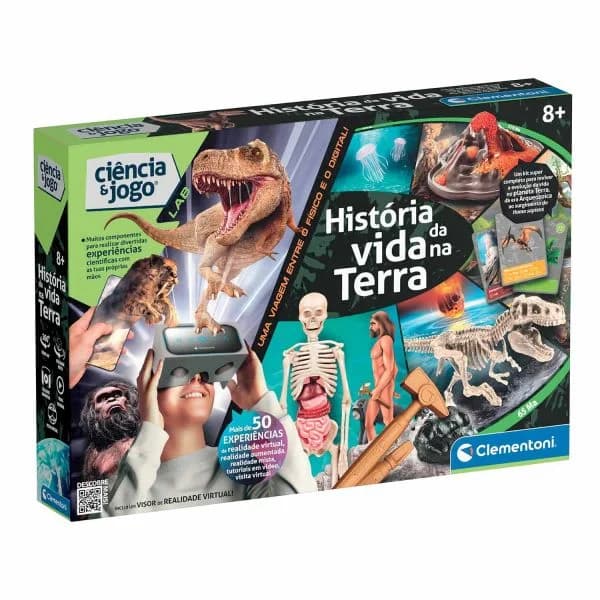 Clementoni Ciência e Jogo Historia da Vida Na Terra
