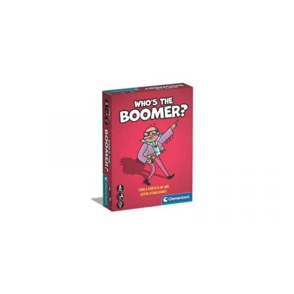 Clementoni Jogo de Tabuleiro Party Adults Games Who's The Boomer?