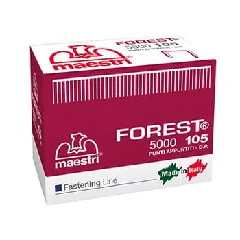 Maestri Agrafo 105 Forest 5mm para Rocamatica 114 (5000 unidades)