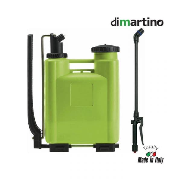 Dimartino Vaporizador Pulverizador de Mochila Dimensões de 15 L 36,5X16,5X51,5Cm, 2,9Kg, Altura de Pulverização 450Cm, Jet 60º, 2/5 Bar, Apropr - 74145