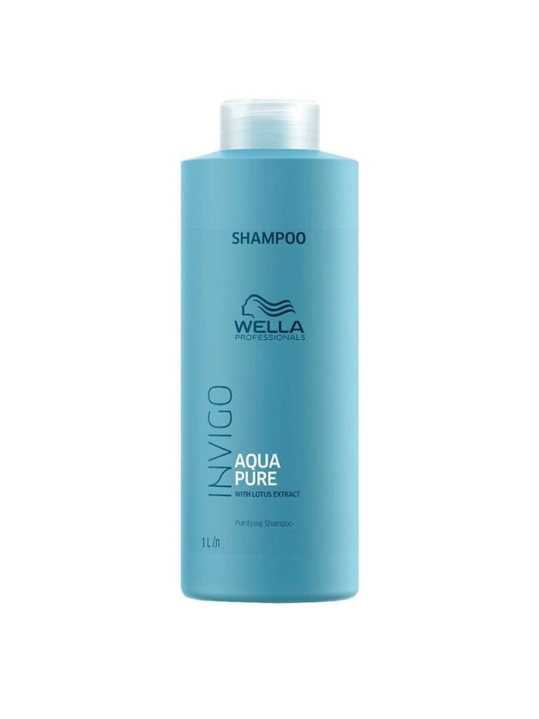 Wella Invigo Aqua Pure Purifying Shampoo 1000Ml