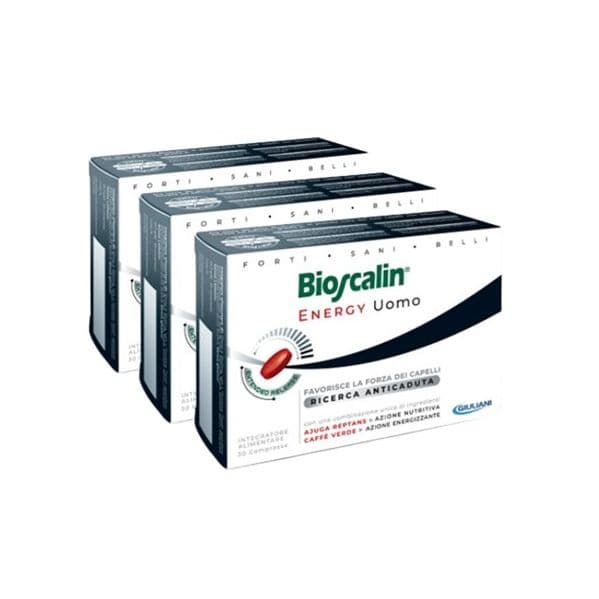 Bioscalin Energy Homem Antiqueda 3x30 Comprimidos