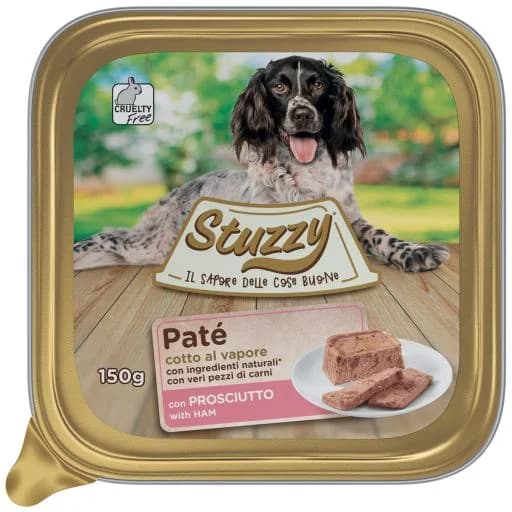 Stuzzy Comida Húmida Patê com Presunto