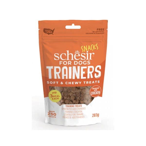 Schesir Snacks naturais Trainers de Frango 283g