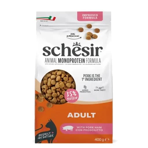 Schesir Gato Adulto Manutenção Presunto 1.5Kg