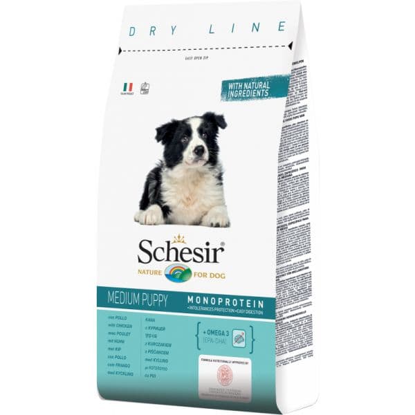 Schesir Nature Medium Puppy Chicken 12Kg