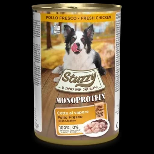 Stuzzy Adult Monoprotein Comida Húmida com Frango Fresco