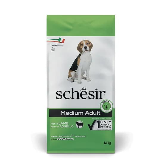 Schesir Nature Medium Adult Lamb 12Kg