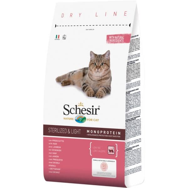 Schesir Nature Sterilized & Light Ham 400g