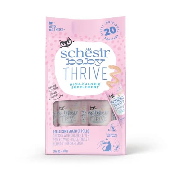 Schesir Baby Thrive Gato Humido Frango/Figado Frango