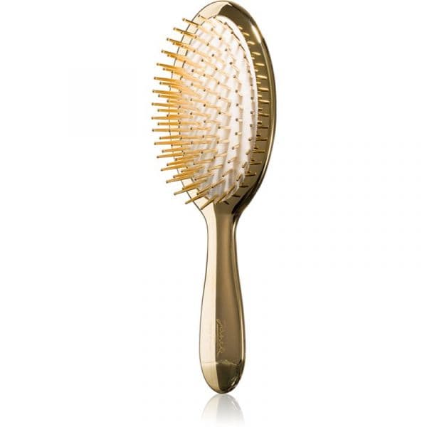 Janeke Gold Line Air-cushioned Brush With Gold Pins Escova Plana 22 X 7 cm 1 Unidade