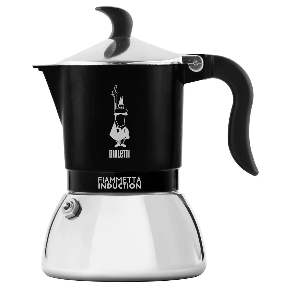 Cafeteira Italiana BIALETTI Fiammetta Induct Black 2T
