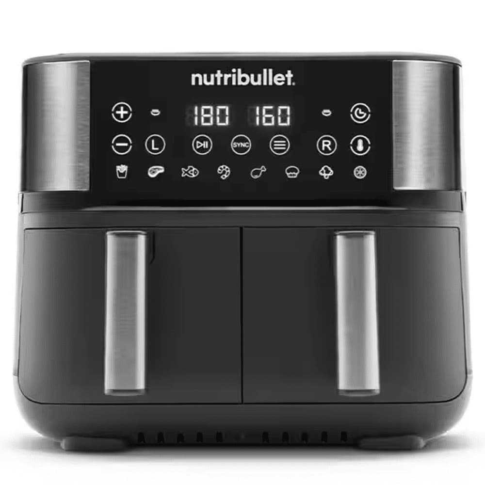 Fritadeira Nutribullet Air Fryer de Cuba Dupla