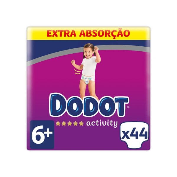 Dodot Fralda T6+ Activity Extra 44 Un