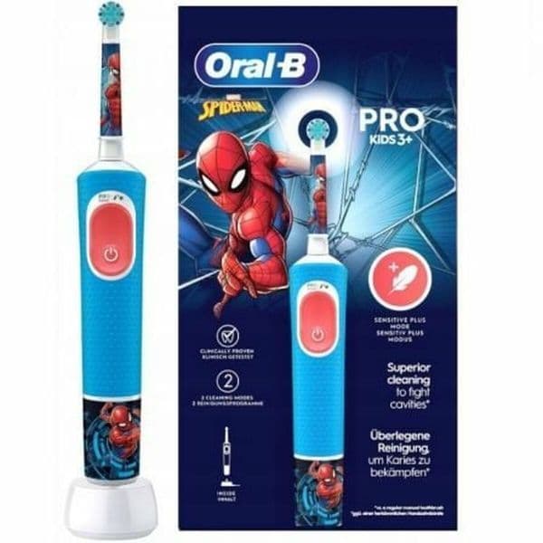 Oral-B Vitality Pro 103 Kids Spiderman Escova de Dentes Elétrica 3+ Anos