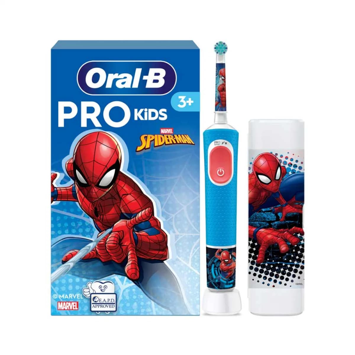 Oral-B Vitality Pro Kids +3A Spiderman + Estojo