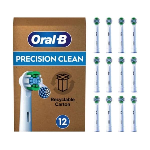 Oral-B Cabeças de Escovas de Dentes Precision Clean (12 Unidades)