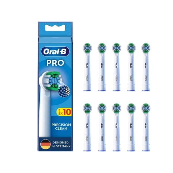 Oral-B Cabeças de Escovas de Dentes Pro Precision Clean Branco (10 Unidades)