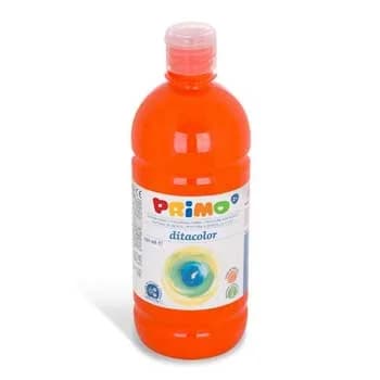 Primo Guache Pintura Dedos Laranja 750ml