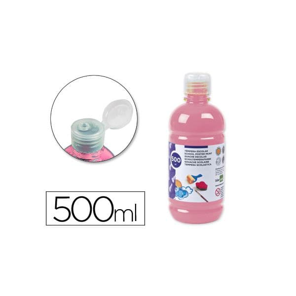 LiderPapel Guache 500ml Rosa - TP08