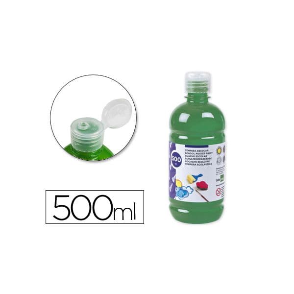 LiderPapel Guache 500ml Verde Escuro - TP17