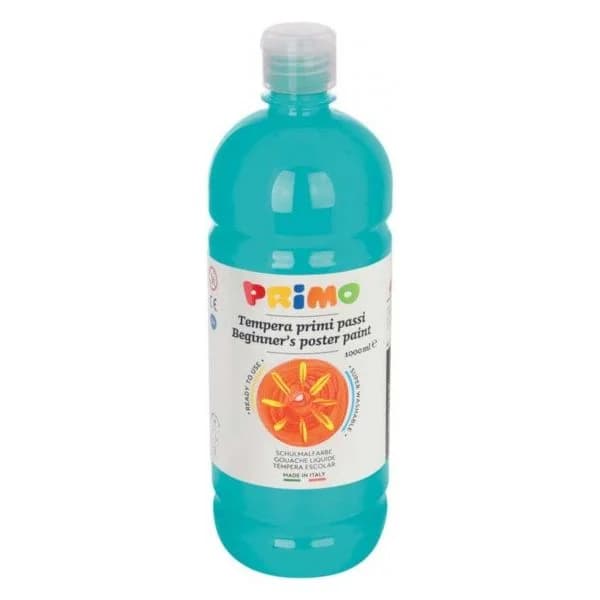 Primo Guache Liquido Primo 1000ml Azul Turquesa