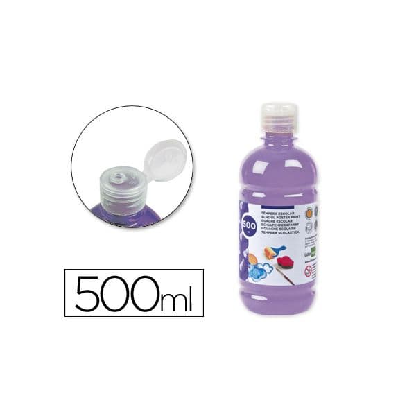 LiderPapel Guache 500ml Lilás - TP12
